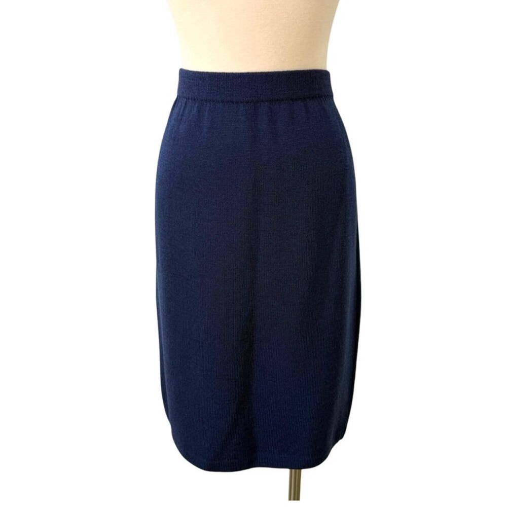 St. John Navy Pencil Skirt size 10